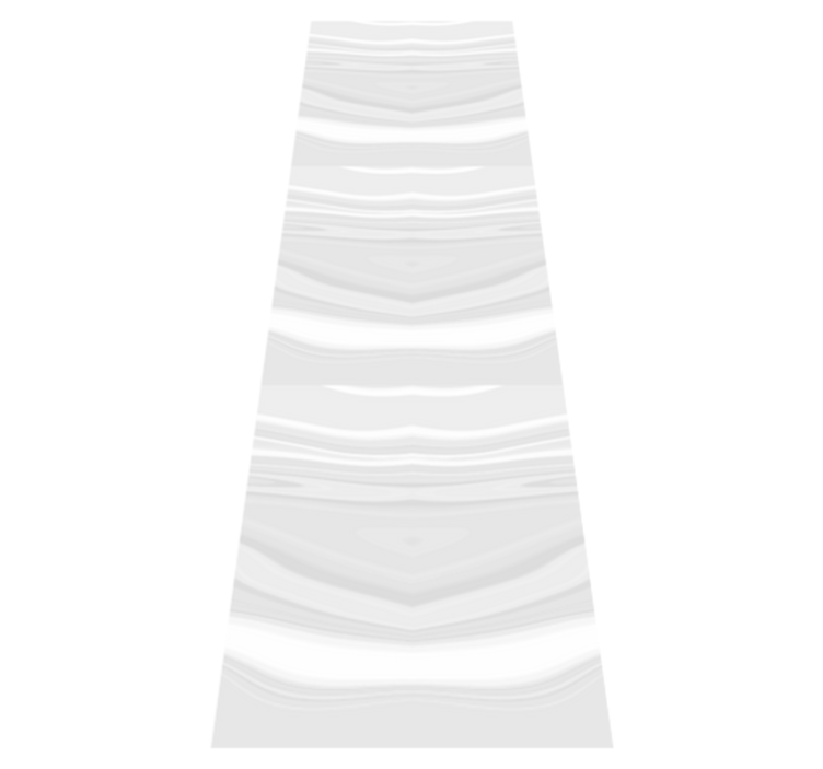 Vinyl vloerkleed badkamer close-up van witte marmer - TenStickers