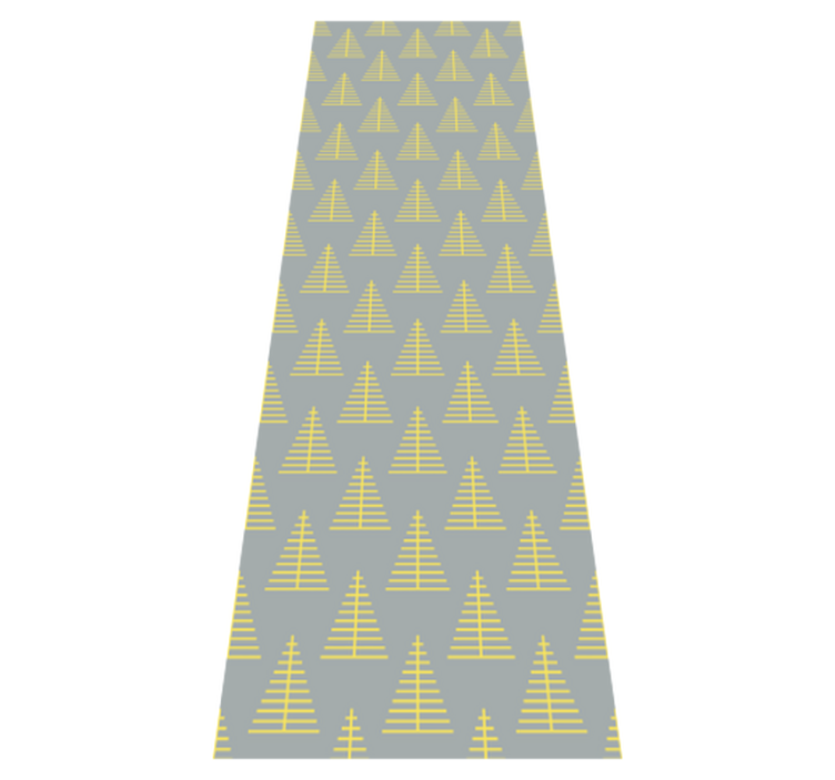 Vinyl tapijt slaapkamer pantone bomen - TenStickers