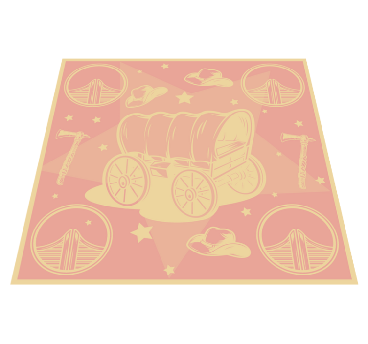 Babykamermotieven vinyl tapijt baby - TenStickers