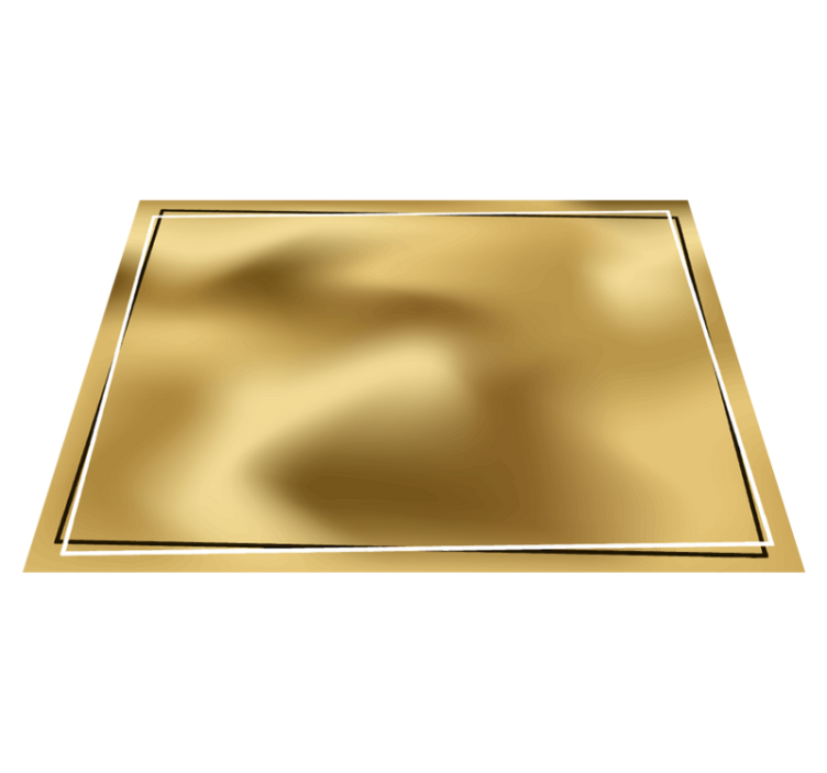 Metaalachtige glans vinyl tapijt minimalistisch - TenStickers