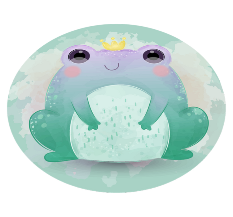 Cartoon aquatische vrienden vinyl tapijt voor meer kinderen - TenStickers