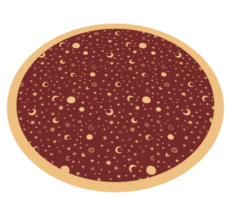 Hemelse speelruimte vinyl tapijt baby - TenStickers