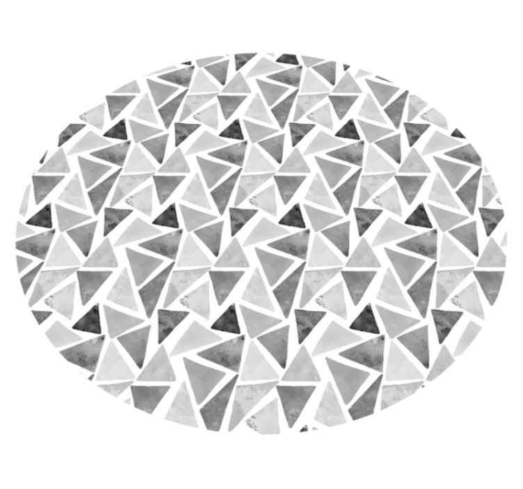 Geometrische marmeren textuur vinyl tapijt geometrisch - TenStickers