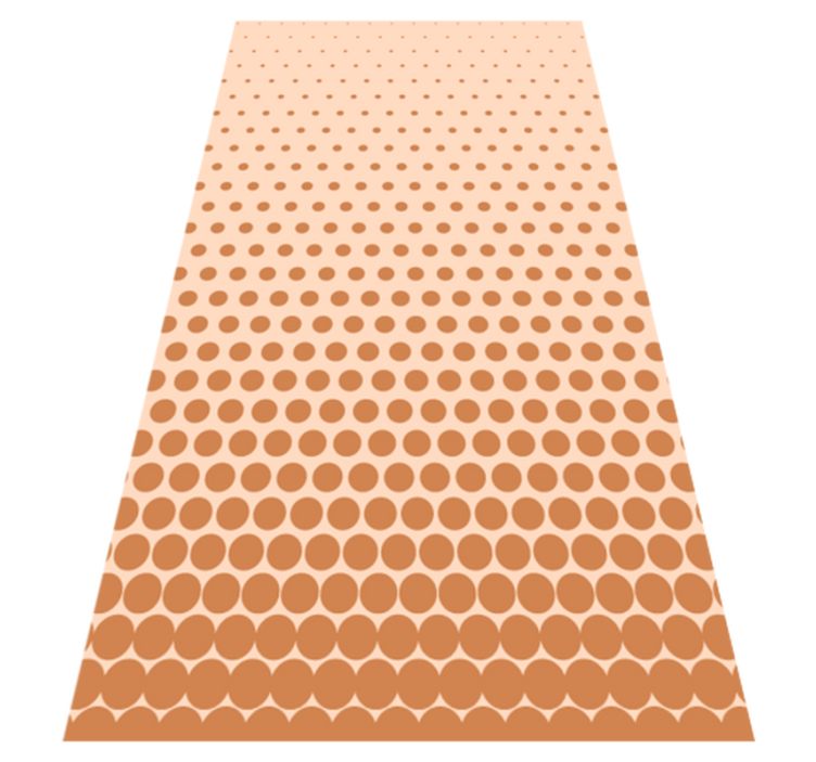 Stipverloop vinyl tapijt met strepen - TenStickers