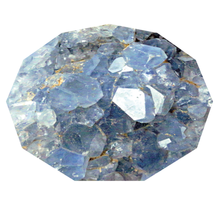 Glaciaal kristalpatroon vinyl tapijt andere textuur - TenStickers