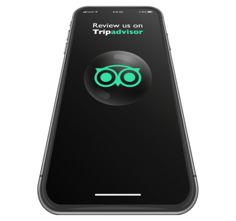 Beoordeel ons op tripadvisor vinyltapijt uitverkoop - TenStickers