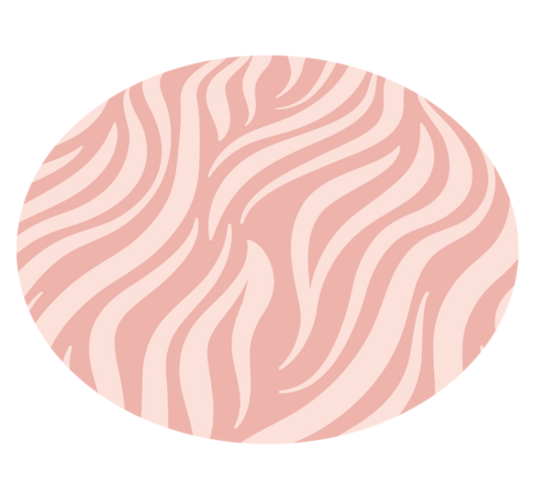 Elegante zebrastrepen vinyl tapijt dierenprint - TenStickers