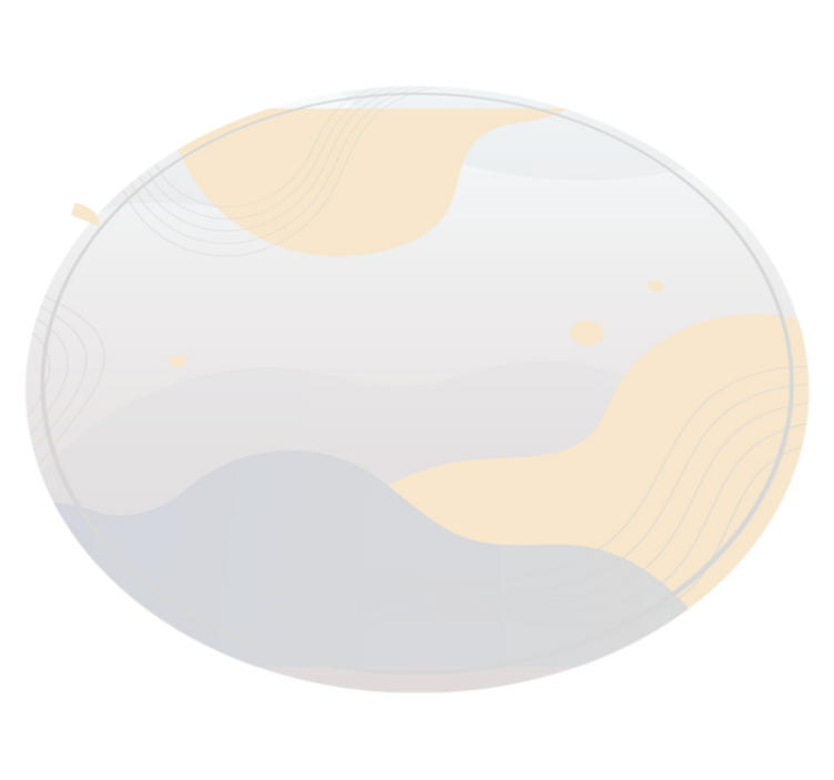 Zachte golfmotieven vinyl tapijt minimalistisch - TenStickers