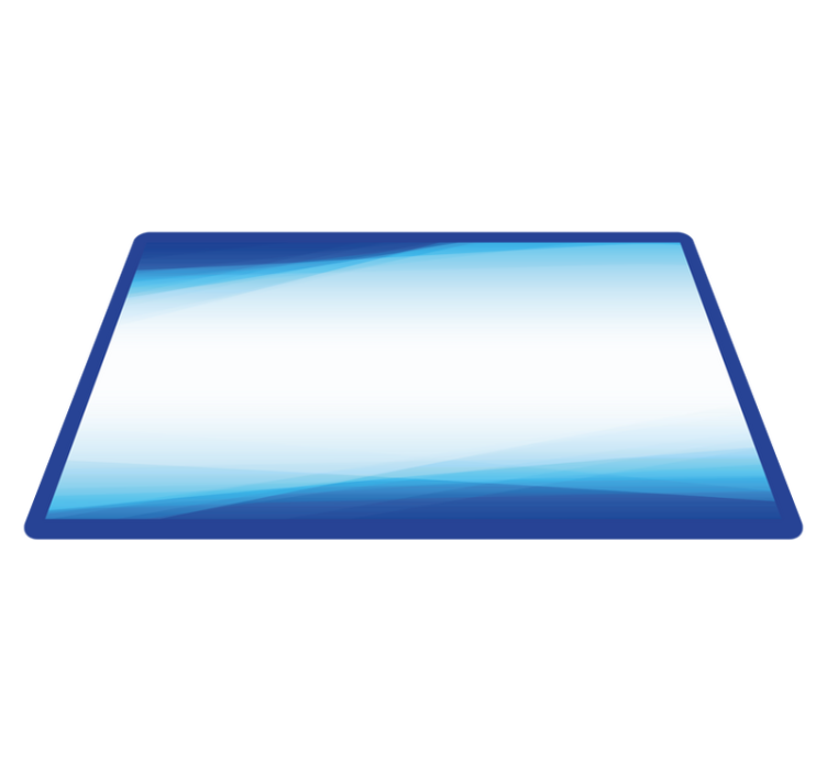 Koele gradiëntmix vinyl tapijt minimalistisch - TenStickers