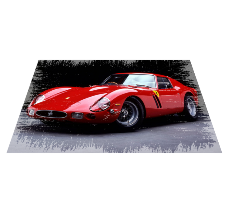 Moderne vinyl vloerkleed Ferrari 250 gto - TenStickers