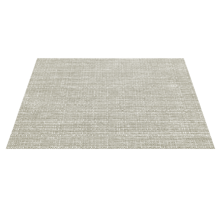 Lichtbruin vlas textuur tapijt - TenStickers