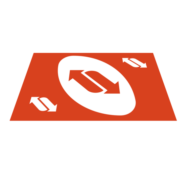 Gerichte beweging vinyl tapijt spel - TenStickers