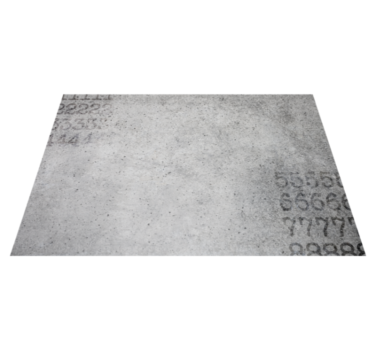 Numerical Stone Texture stenenstructuur vinyl tapijt - TenStickers