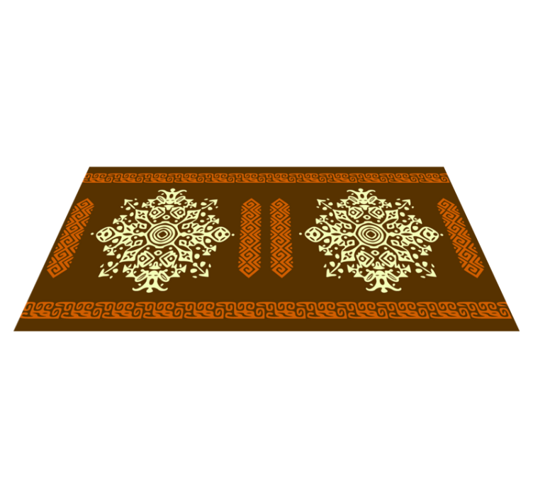 Vinyl tapijt mandala mandala motief set - TenStickers