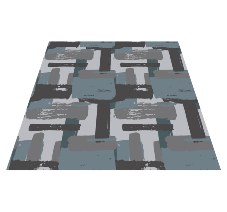 Abstract mozaïek vinyl tapijt mozaïek - TenStickers