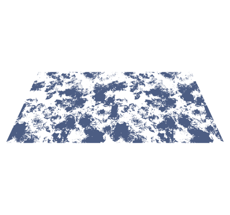 Blauw abstract patroon vinyl tapijt met texturen - TenStickers