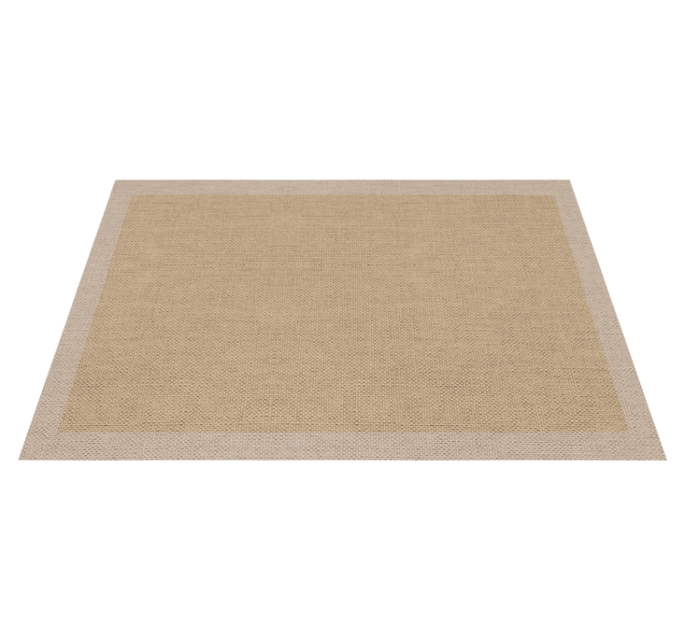 Vinyl vloerkleed teplon beige - TenStickers