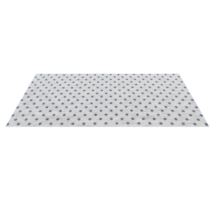 Kleine bloemen patroon op vinyl tapijt - TenStickers