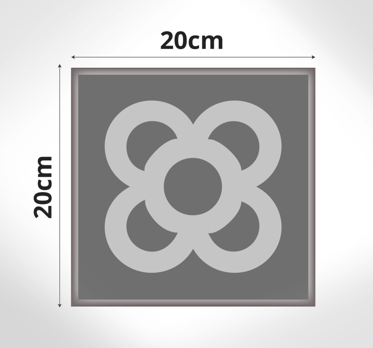 Tapijt pvc panot barcelona mozaïek - TenStickers