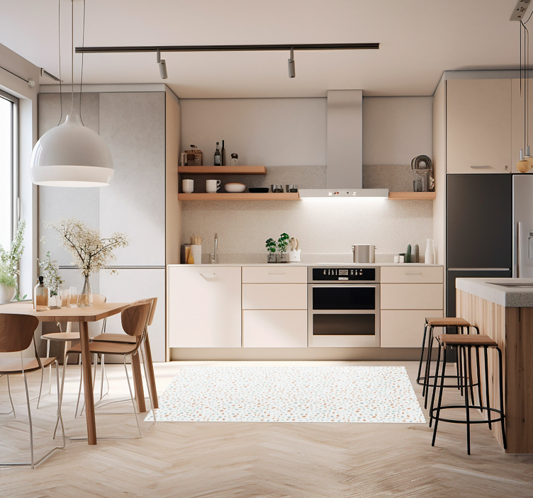 Hydraulische tegels vinyl tapijt Terrazo snoep - TenStickers