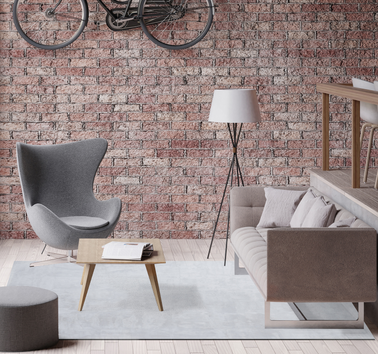 Cement textuur steen vinyl kleed - TenStickers