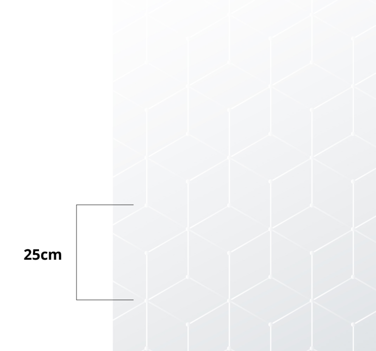 Geometrisch patroonoppervlak vinyl tapijt tegels - TenStickers