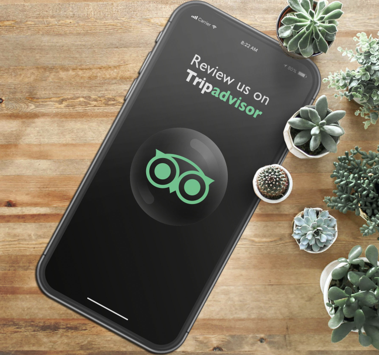 Beoordeel ons op tripadvisor vinyltapijt uitverkoop - TenStickers