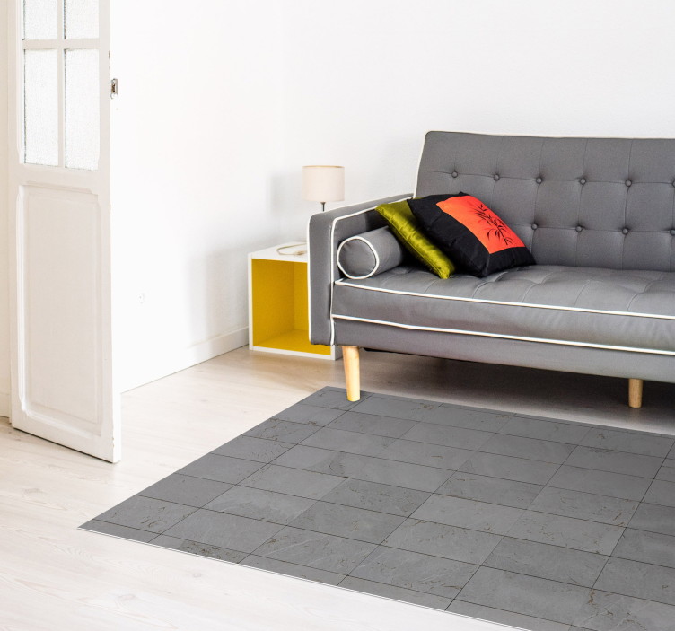 Vinyl tapijt beton textuur - TenStickers