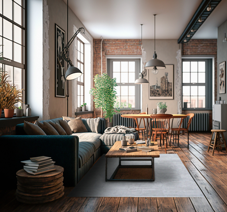 Cement textuur steen vinyl kleed - TenStickers