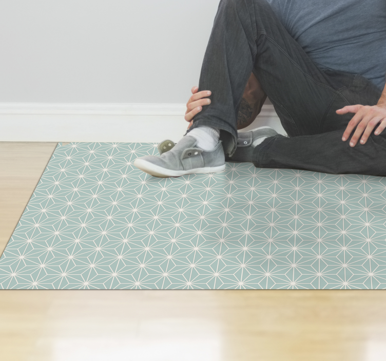 Hydraulische tegels vinyl tapijt Tokyo vinyl kleed - TenStickers