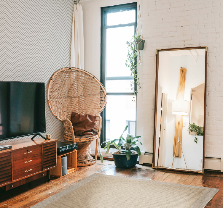 Vinyl vloerkleed teplon beige - TenStickers