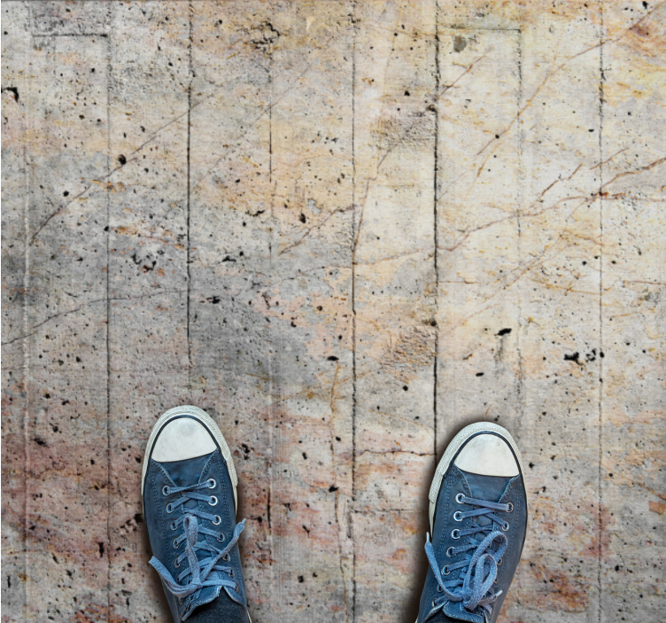 Steen Effect Paneling stenenstructuur vinyl tapijt - TenStickers