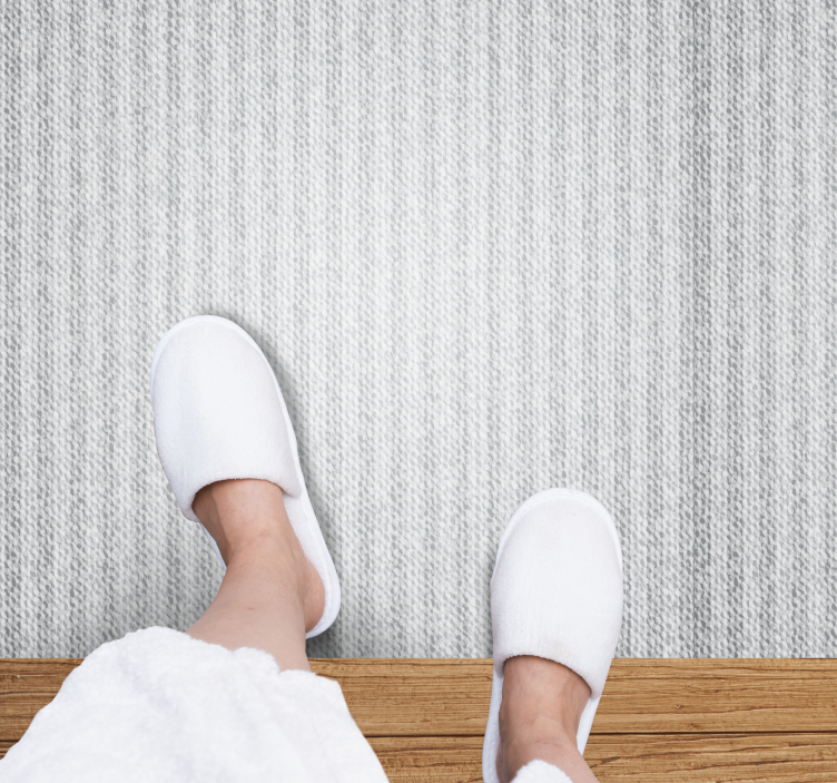 Subtiel gestructureerd oppervlak vinyl tapijt badkamer - TenStickers