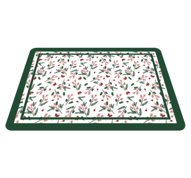 Botanische tuin vinyl tapijt bloemen en planten - TenStickers