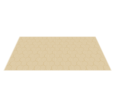 Visgraat elegantie vinyl tapijt geometrisch - TenStickers