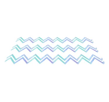 Harmonie met zigzagpatroon vinyl tapijt geometrisch - TenStickers