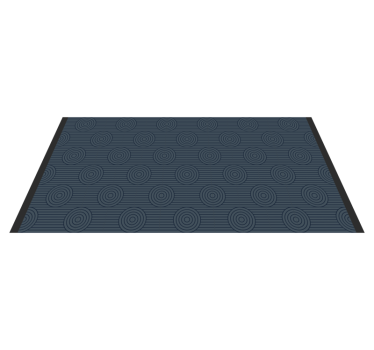 Geometrische cirkelmotieven vinyl tapijt geometrisch - TenStickers