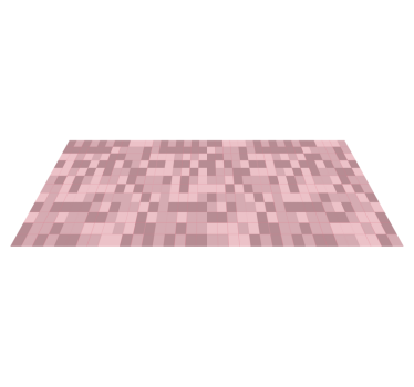 Gepixeleerde camouflage vinyl tapijt geometrisch - TenStickers