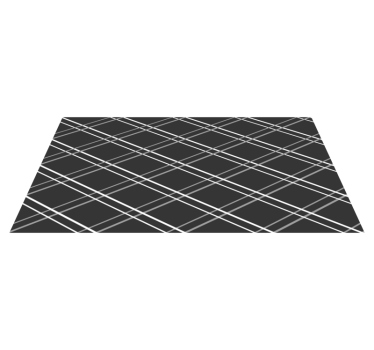 Geometrische lijnpatronen vinyl tapijt geometrisch - TenStickers