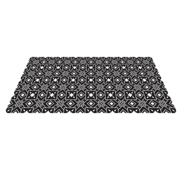 Hydraulische tegels vinyl vloerkleed keuken - TenStickers