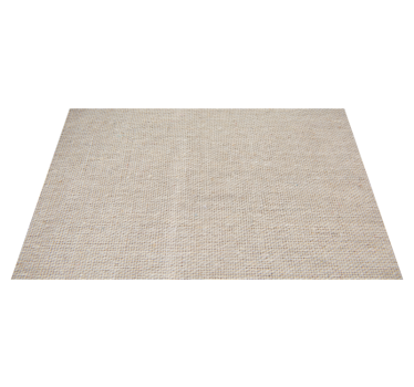 Vinyl vloerkleed beige katoen in scandinavische stijl - TenStickers