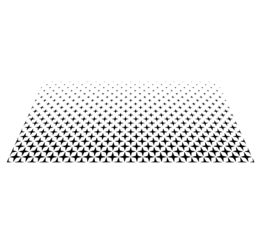Hemelelement vinyl tapijt woonkamer - TenStickers