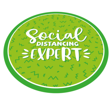 Vinyl tapijt wereldkaart afstandsmaat expert - TenStickers