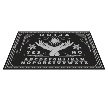 Ouija handen ontwerp vinyl tapijt wereldkaart - TenStickers
