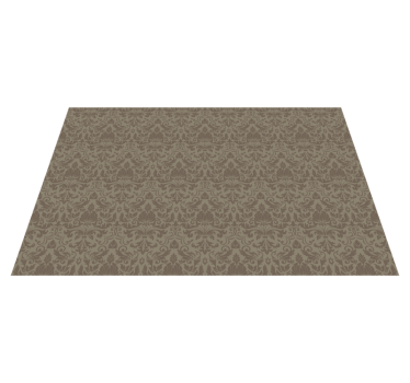 Elegant Barokpatroon antiek vinyl tapijt - TenStickers