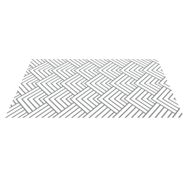 Geometrisch labyrint Geometrische vinyl vloerkleed - TenStickers