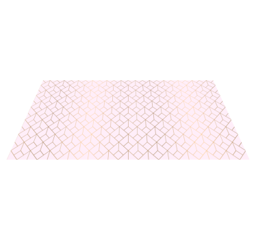 Geometrisch Kubuspatroon vinyl tapijt - TenStickers