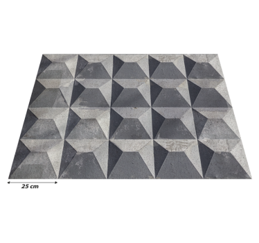 Vinyl vloerkleed béton brut - TenStickers