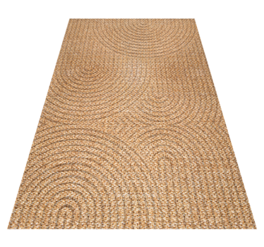 Vinyl vloerkleed weefsel geometrisch - TenStickers