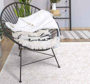 Elegant patroonontwerp vinyl tapijt woonkamer - TenStickers
